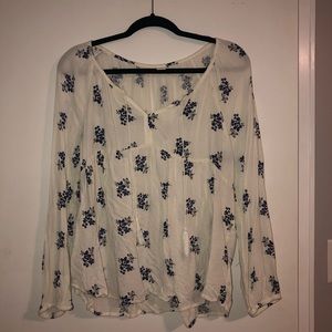 OLD NAVY | floral blouse